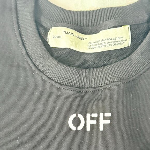 Off-White Galaxy Brushed Print Sweatshirt - Picture 2 of 8